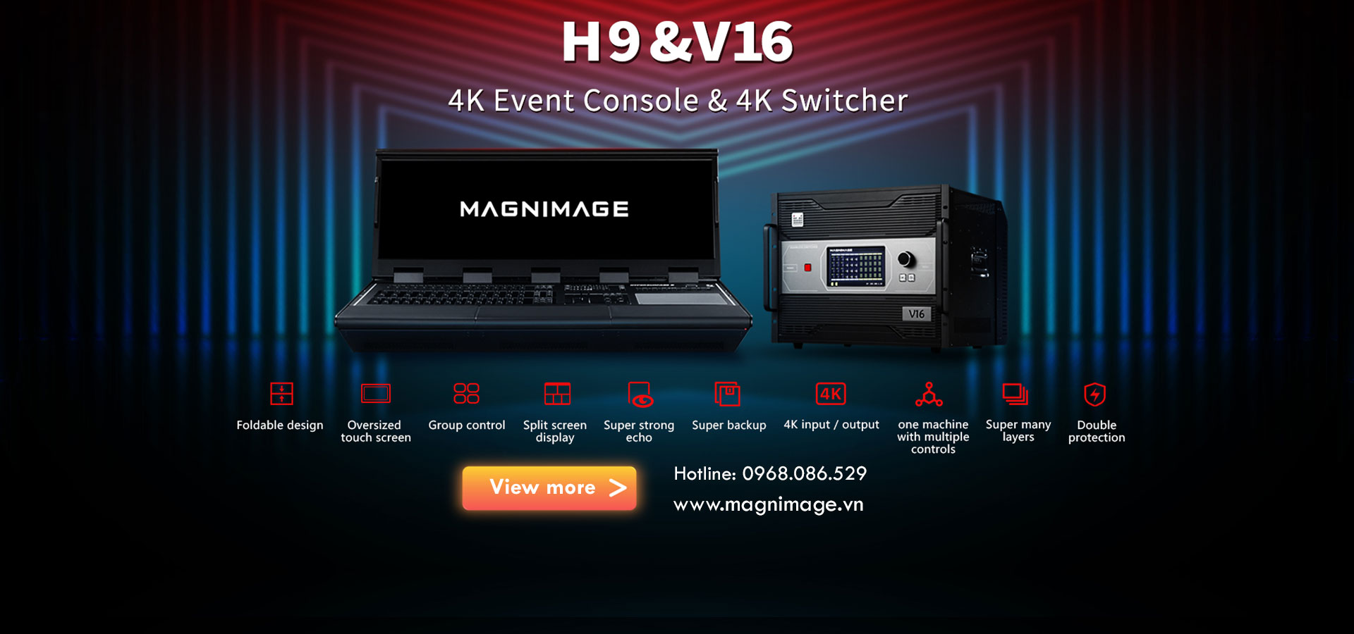 Thiết bị xử lý và điều khiển MAGNIMAGE