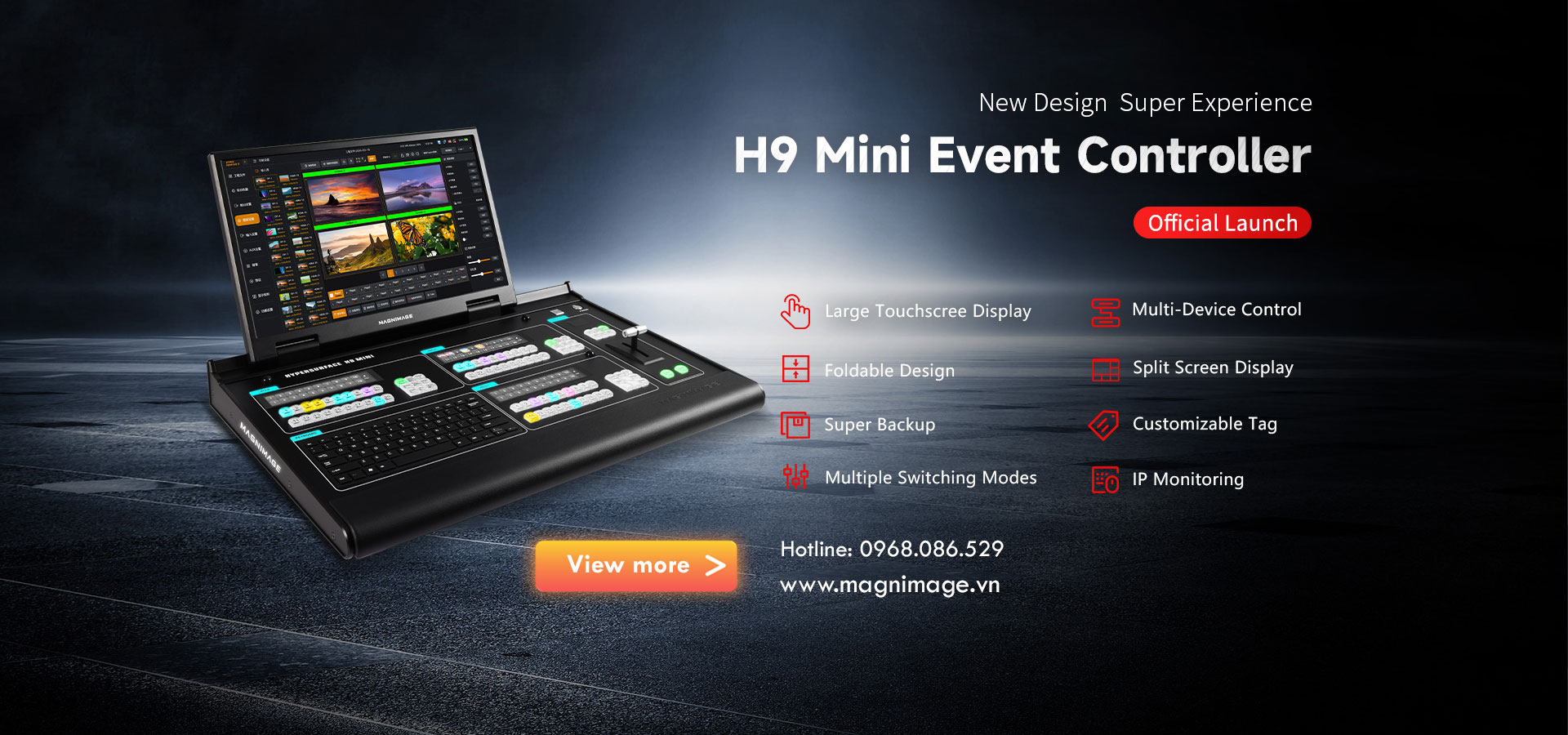 Thiết bị xử lý và điều khiển MAGNIMAGE