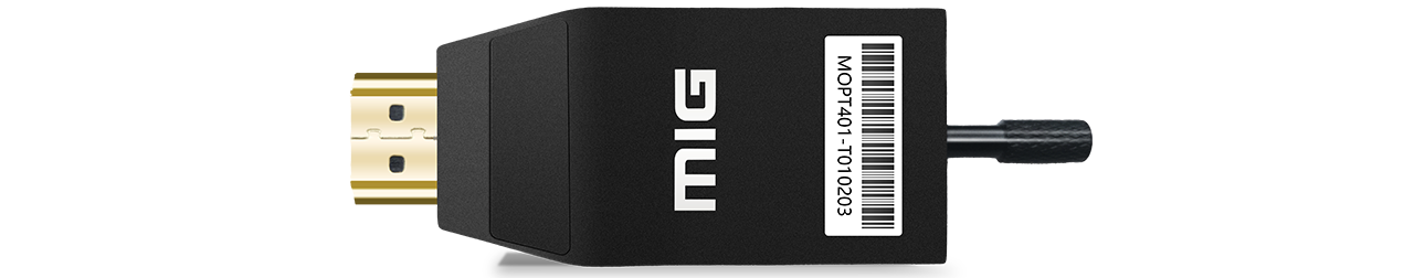 Bộ mở rộng cáp quang HDMI 4K MOPT401-T/R